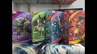 (Blokees) Pokemon Meowscarada, Charizard, Greninja and Ceruledge - Model kit classic ver L