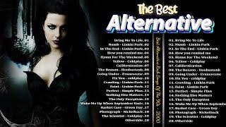 Alternative Rock Of The 90s 2000s  Evanescence, Linkin Park, Nickelback, Coldplay, Green Day