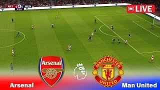 LIVE : Arsenal vs Manchester United | Premier League 24/25 | Full Match Stream | Game Simulation