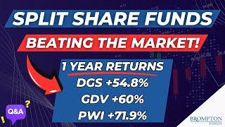 Split Share Funds BEATING the Market & Trading at Discounts!  Q&A w/Brompton + SPLT ETF Update