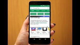 How to Fix All Error of Can’t Install App in Google Play Store