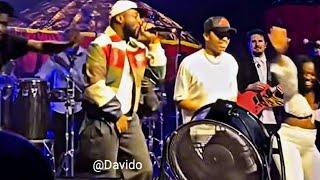 Davido performing his unreleased songs with YG Marley at accor arena Paris dropping soon