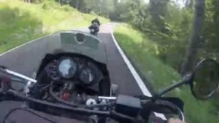 KLE 500 vs Bandit 600 on Alpine Roads