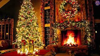 Frank Sinatra, Nat King Cole, Bing Crosby, Dean Martin  Christmas Songs With Fireplace of All Time