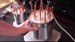 DIY Sand Battery for Air Heating at home! *with "Copper Heatsinks! & Clay Pot Option w/heat pwr fan!