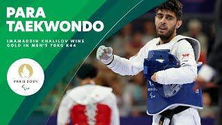 Khalilov Wins Gold For Azerbaijan in Para Taekwondo  | Paralympic Games