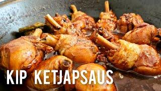 Kip in Ketjapsaus maken snel en makkelijk recept|Chicken in soy sauce is a quick and easy recipe|