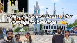 Sudden visit to velankanni church for Thanksgiving /Blessed moment/#agvlogs #comedy #velankanni