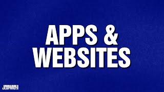 Apps & Websites | Category | JEOPARDY!