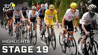 Tour de France 2024, Stage 19 | EXTENDED HIGHLIGHTS | 7/19/2024 | Cycling on NBC Sports