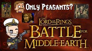 Can you beat Battle for Middle Earth using only Peasants?