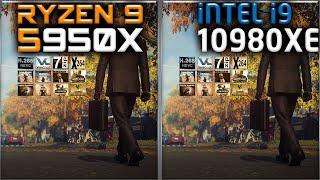 Ryzen 9 5950X vs Intel i9 10980XE Benchmarks – 15 Tests 