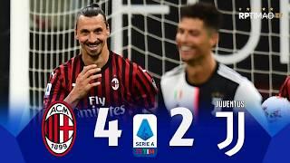 Milan 4 x 2 Juventus (Ibrahimovic x C. Ronaldo) ● Serie A 19/20 Extended Goals & Highlights ᴴᴰ