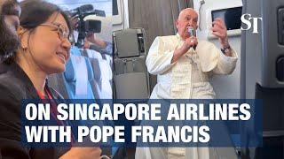 Back to Rome with Pope Francis on Singapore Airlines