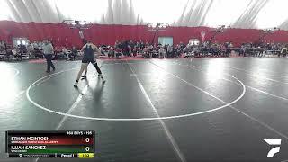 195 Lbs Semifinal - Ilijah Sanchez, Wisconsin Vs Ethan McIntosh, Sarbacker Wrestling Academy A677