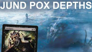 DOUBLE THE MISERY! Legacy Jund Pox Depths. Half Punishing Fire Lands, Half Loam Pox, All Pain. MTG