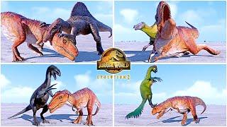 Giganotosaurus Death Animations by All Dinosaurs  Jurassic World Evolution 2 - JWE