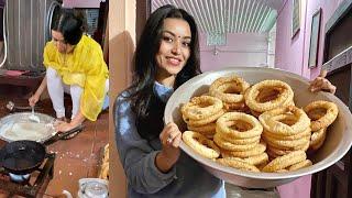 We made more than 100 selrotis at home| काड़ेदार सेलरोटी रेसिपी| MJvlogs