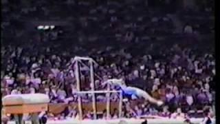 Gymnastics 1988 Olympics Seoul : Bettina Schieferdecker (GDR) UB