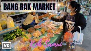 HD KOH SAMUI | Bang Rak Market | Virtual Walking Tour | Discovery | 06 SEP 2021