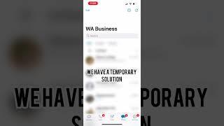 Broadcast List in whatsapp Business is Not Showing | Solutions for it