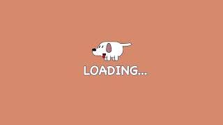 Cute Dog Loading Screen | Free Template | ThatsLyra