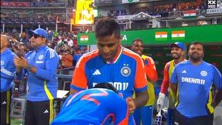 Tilak Verma touched Surya Kumar Yadav's feet while returning after the Century at No.3 in Ind vs SA