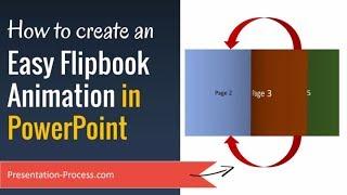 How to Create Easy Flipbook Animation Effect in PowerPoint