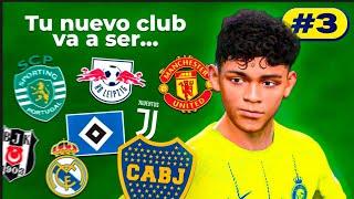 El NUEVO EQUIPO de CRISTIANO RONALDO JR | Modo Carrera Jugador #3