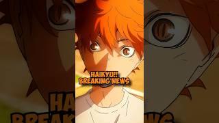 Neuer Haikyuu Film + Anime Special #haikyuu #anime #volleyball #haikyuuedit #karasuno #manga