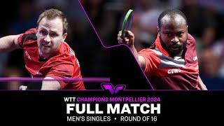 FULL MATCH | Benedikt Duda vs Quadri Aruna | MS R16 | #WTTMontpellier 2024