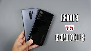 Xiaomi Redmi 9 vs Redmi note 8 | SpeedTest and Camera comparison