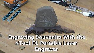 Engraving Souvenirs with the xTool F1 Portable Laser Engraver