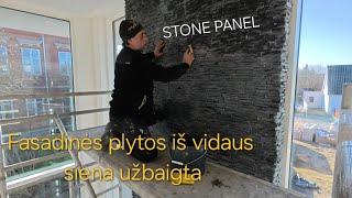 Siena iš vidaus užbaigta. STONE PANEL. Autobusas nukrito nuo viaduko. Maistas ir kava nemokamai