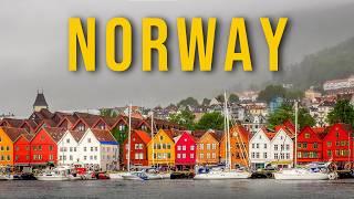 Bergen Norway - A Walking Tour of the Fjord Capital | 4K 60fps