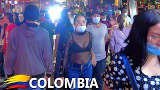 Envigado Colombia Walking Tour - Christmas night ️ co (4K)