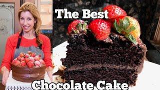 Hershey's Perfectly Chocolate Chocolate Cake Recipe | MOIST CHOCOLATE CAKE