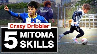 LEARN 5 AMAZING DRIBBLER SKILLS / MITOMA from Brighton #Mitoma