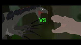 rexy vs therizinosaurus