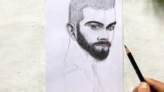 Virat Kohli Drawing 