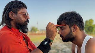 BENGALI BABA NEW STYLE HEAD MASSAGE | LOUD CRACKS AND SLEEPING THERAPY |