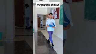 Bsc nursing student Life  #shorts #youtubeshorts #bscnursing   #viral