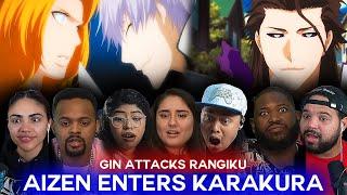 Gin attacks Rangiku | Bleach Ep 302, 306 Reaction Highlights