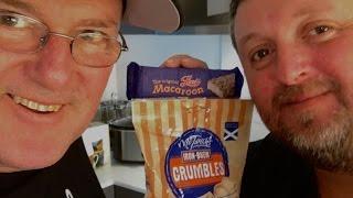 Aussies Taste Test Scotland | McTavish's Iron Brew Crumbles | Lees Macaroon