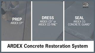 ARDEX Concrete Restoration System - System Commercial