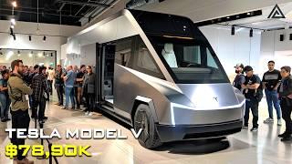 Tesla Van 2025 Project: Elon Musk Just Announces Production Plan & INSANE Specs! Details Here