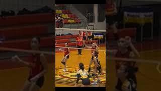 Hard Spike By Jenia #jeniaperez #volleyball #vballgirls #csaforever #volleybelles #middleblocker