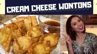 EASY Cream Cheese Wontons Recipe