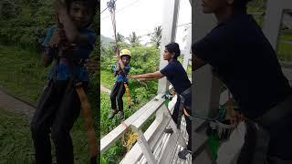 zip line pothundi dam #pothundidam #nelliyampathy #zipline #adventure