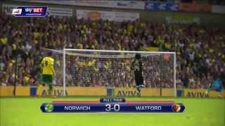 Norwich City FC - Watford FC / UEFA English Championship 2014-2015